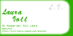 laura voll business card